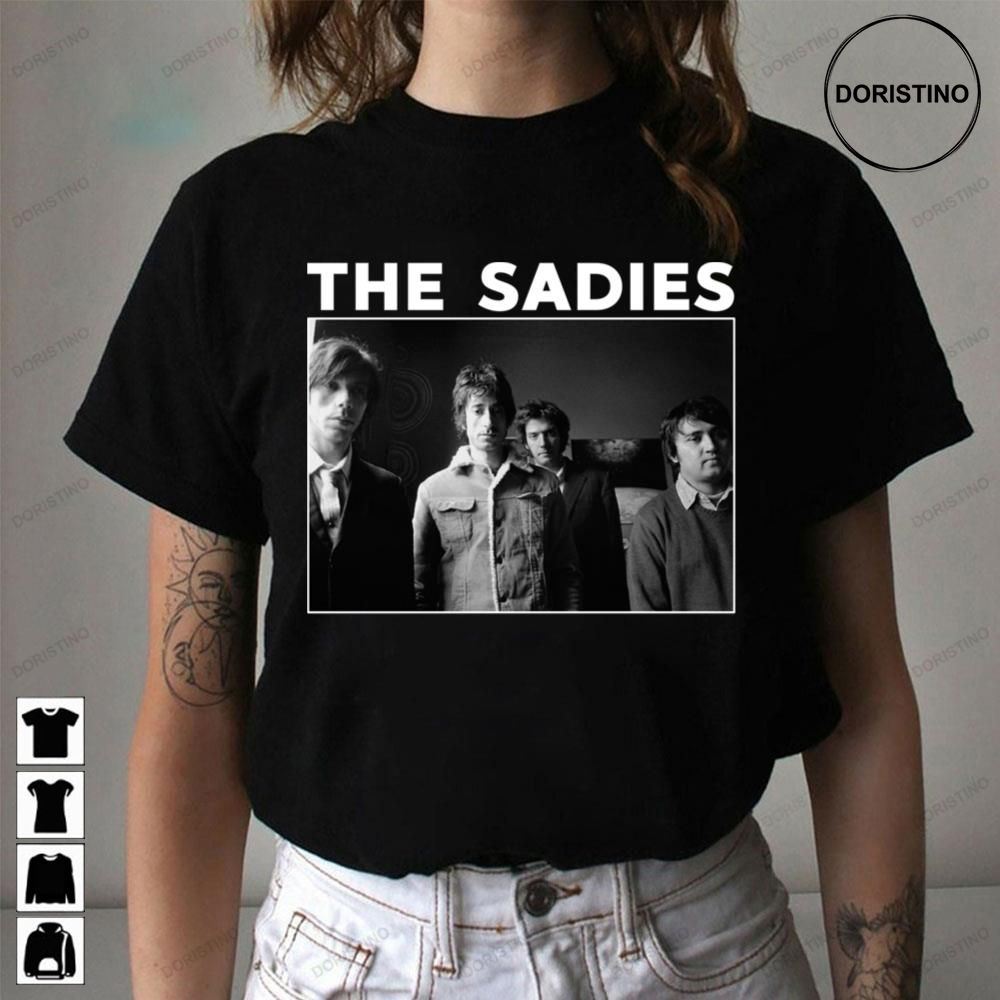 The Sadies Black And White Awesome Shirts